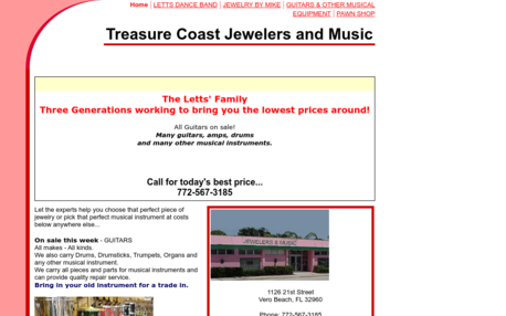 Treasure Coast Jewelers & Music