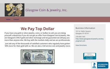 Glasgow Coin and Jewelry