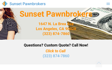 Sunset Pawnbrokers Hollywood