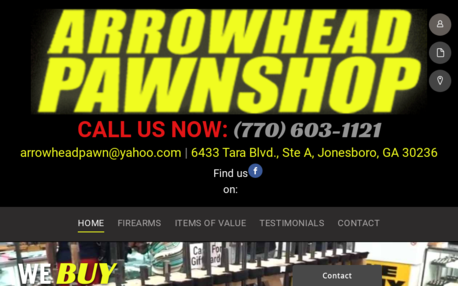 Arrowhead Pawn, Gun & Jewelry