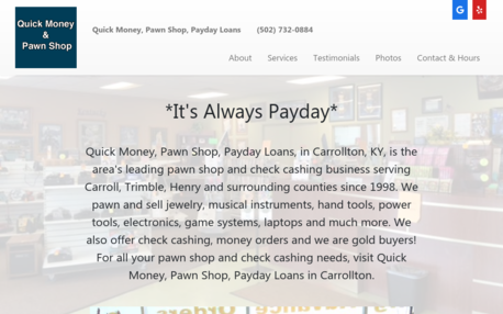 Quick Money, Pawn Shop, Payday Loans