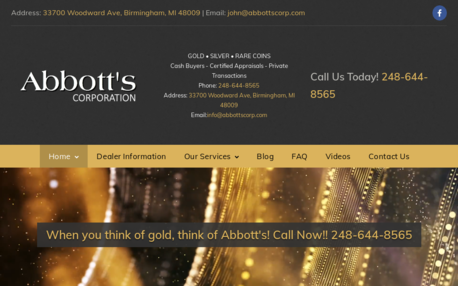 Abbott's Coins Jewelry & Appraisals