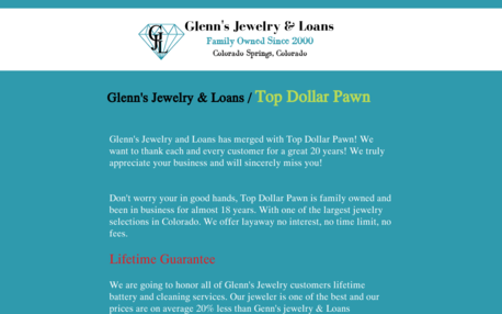 Glenn's Jewelry and Loans