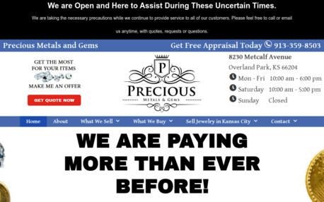 Precious Metals & Gems Inc