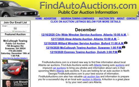 West Georgia Auto Auctions
