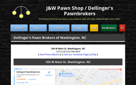 Dellinger's Pawn Brokers Inc