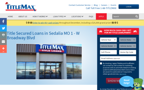 TitleMax Title Secured Loans