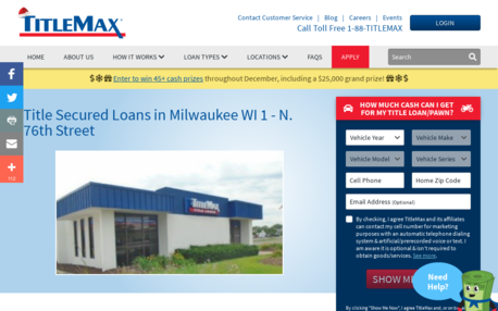 TitleMax Title Secured Loans