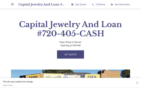 Capital Jewelry and Loan