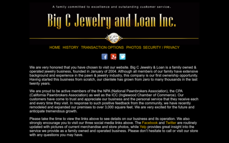 Big C Jewelry & Loan