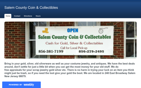 Salem County Coin and Collectible