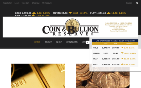 Coin & Bullion Reserves