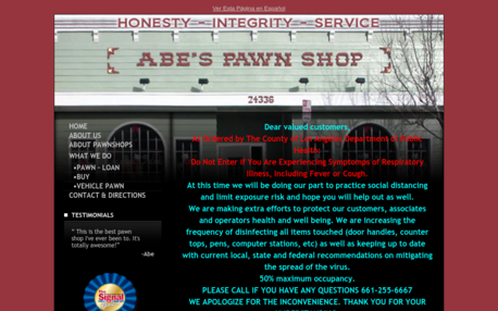 Abe's Pawn Shop