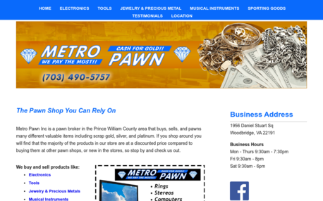 Metro Pawn & Gold Buyers Inc