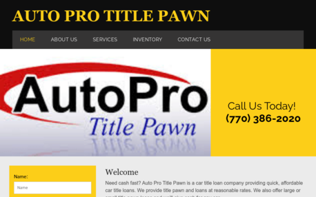 Auto Pro Title Pawn