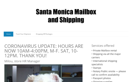 Santa Monica Mailbox