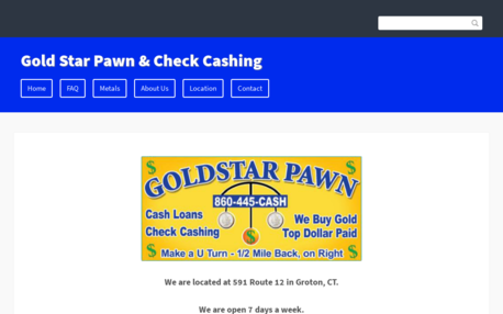 Gold Star Pawn and Check Cashing