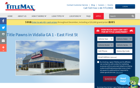 TitleMax Title Pawns