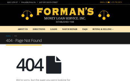Pawnericci At Forman's Money Loan