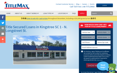 TitleMax Title Secured Loans