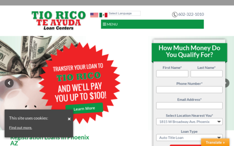 Tio Rico Auto Title Loans