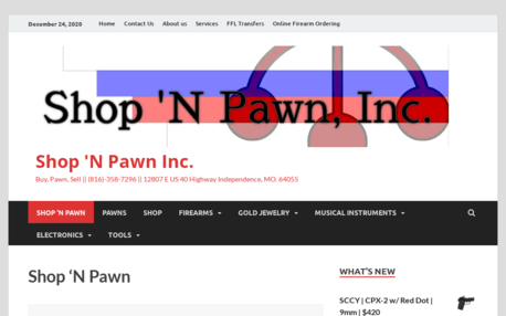 Shop N Pawn, Inc.