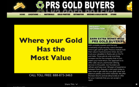PRS Gold Buyers