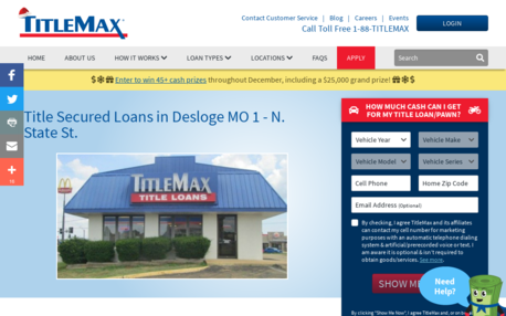 TitleMax Title Secured Loans