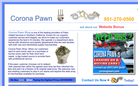 Corona Pawn Shop