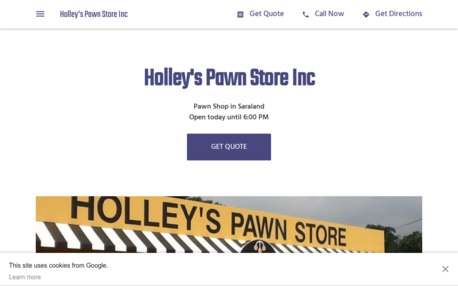 Holley's Pawn Store Inc