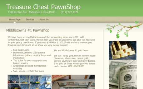 Treasures of the Chest Pawn Shop