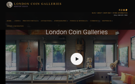 London Coin Galleries Of Newport Beach