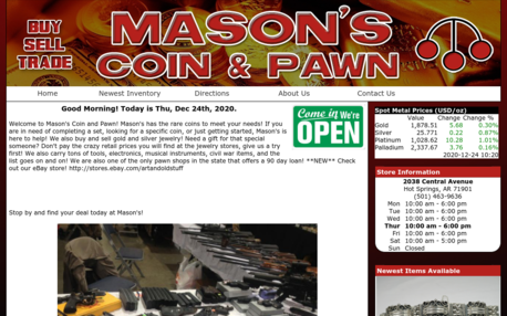 Mason Coin & Pawn