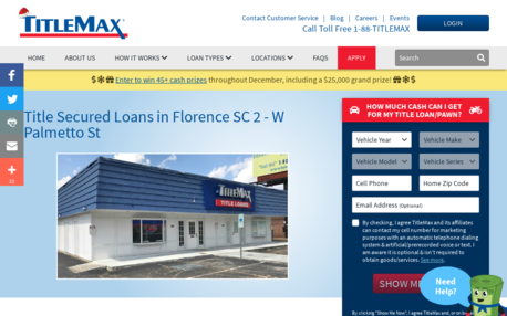 TitleMax Title Secured Loans