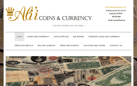 Alii Coins & Currency