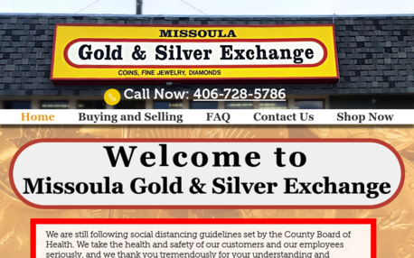 Missoula Gold And Silver Exchange Inc