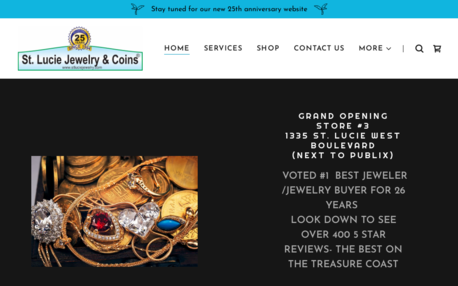 St Lucie Jewelry and Coins