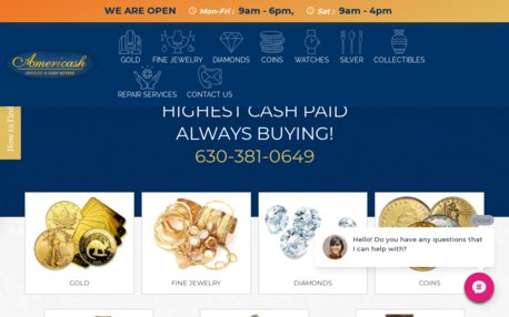 Americash Jewelry and Coin Buyers